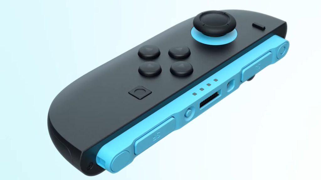 Nintendo Switch 2 Trailer Screenshot 4 Joycon blue