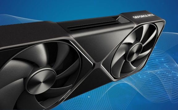 Nvidia RTX 5090 blau