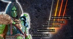 Eine neue Website macht Path of Exile 2 viel besser - Titelbild zeigt Spielcharakter neben Lootbeispiel der Website