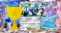 Pokémon TCG Pocket Dialga Palkia Pokal Titel title