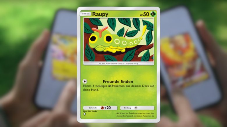 Raupy in Pokémon TCG Pocket