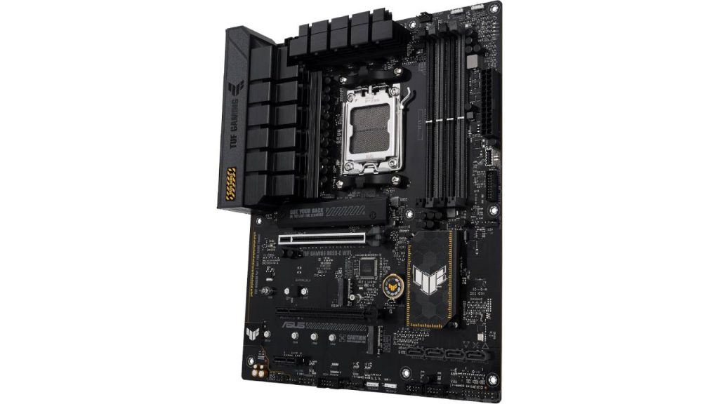 Das AM5-Mainboard ist mit PCIe 5.0 und DDR5 äußerst zukunftssicher