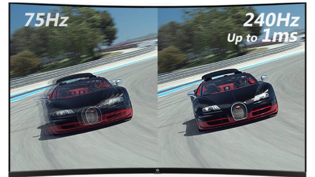 Ein Gaming-Monitor mit äußerst hoher Bildrate