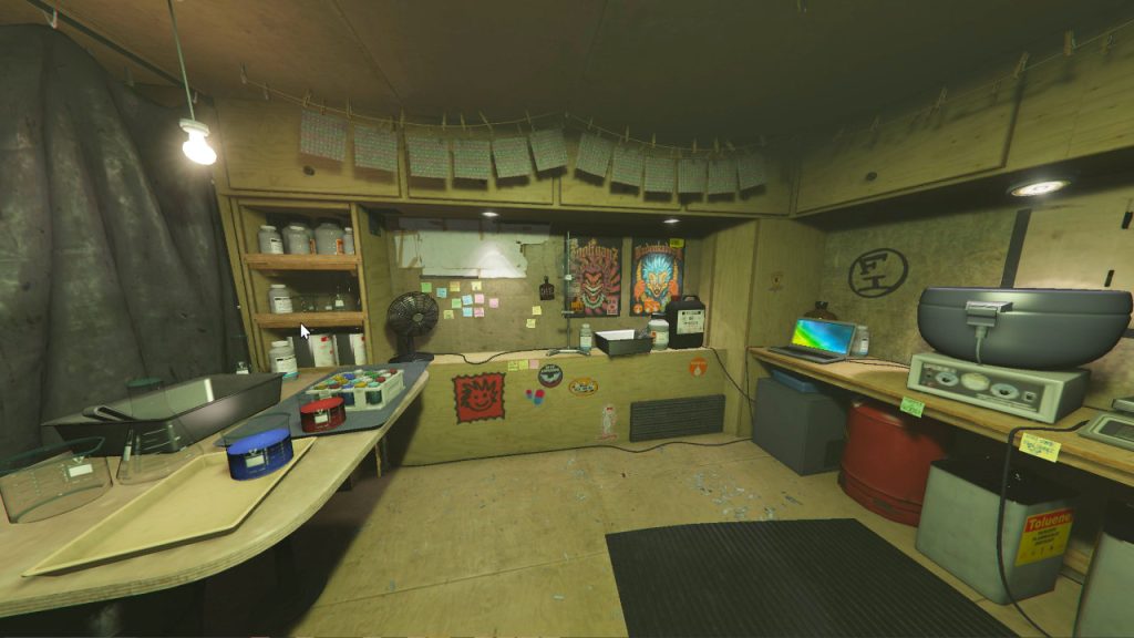 GTA Online LSD-Labor von innen