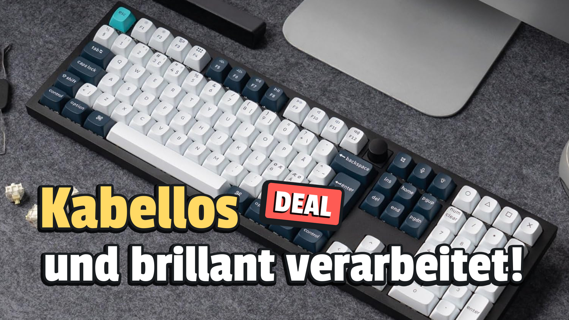Jahrelang habe ich nur Tastaturen von Logitech & Co. genutzt, aber dieses mechanische Keyboard hat mich zum Umdenken bewegt!
