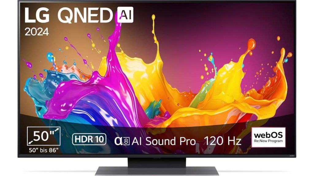 4K-TV 120 HZ und AI Sound Pro
