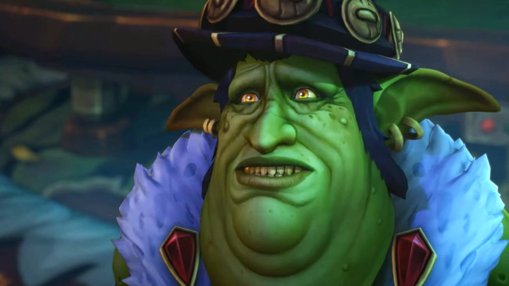 WoW Goblin Gallywix scared title title 1280x720