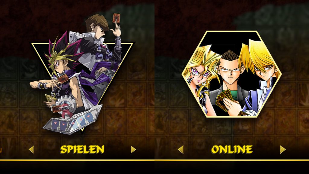 Yu-Gi-Oh! Early Days Collection - Menü 3