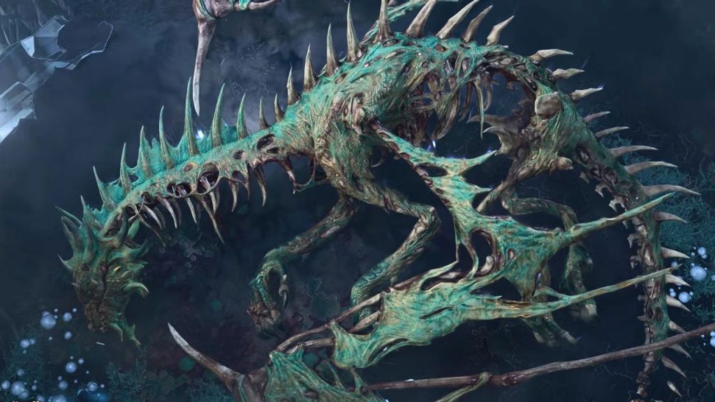 Ansur the undead dragon rests beneath Wyrmfels