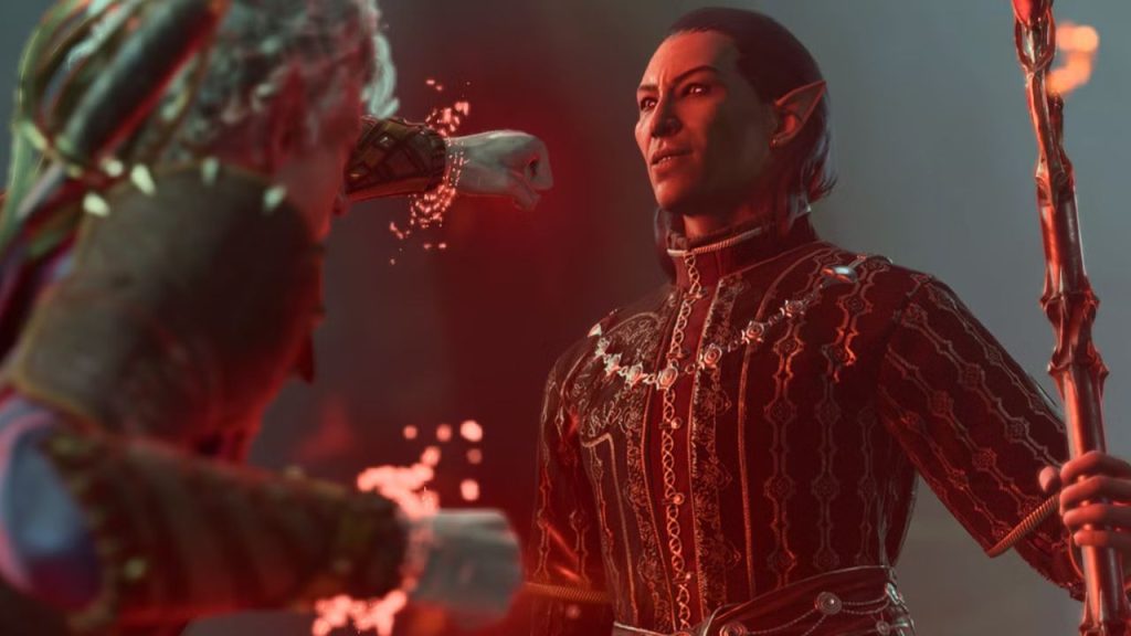 Vampire lord Cazador from Baldur's Gate 3