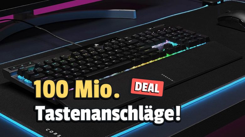 Nach mechanischen Tasten ist DAS die nächste Stufe der Evolution für Gamer: Optische Tastatur von Corsair im Amazon-Angebot!
