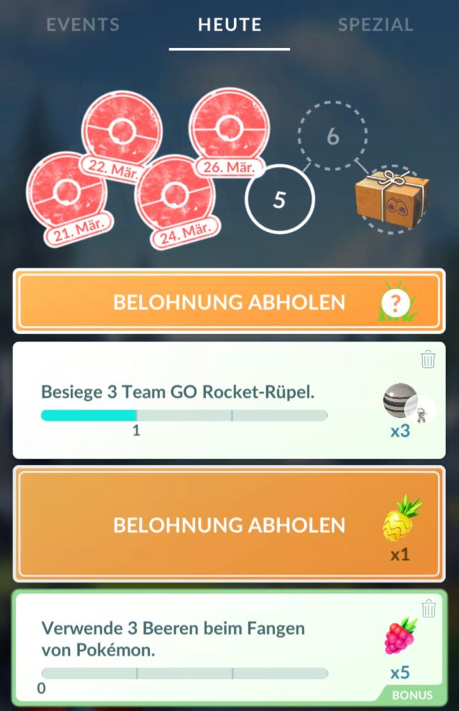 Field Research Rewards