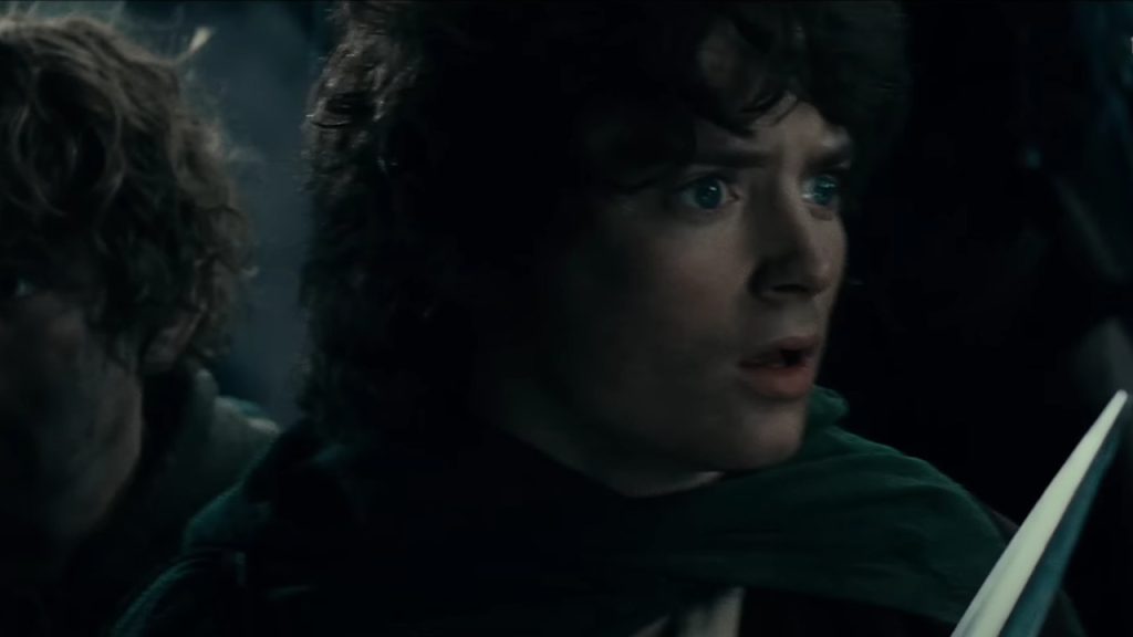 Frodo Blue Sword