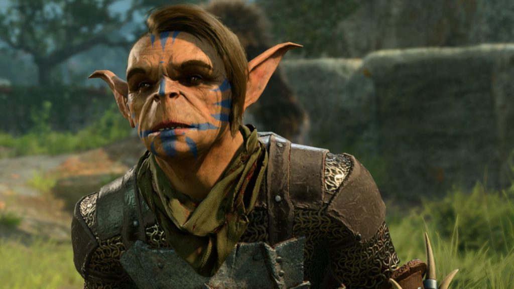 The Goblin in front of the Windmill