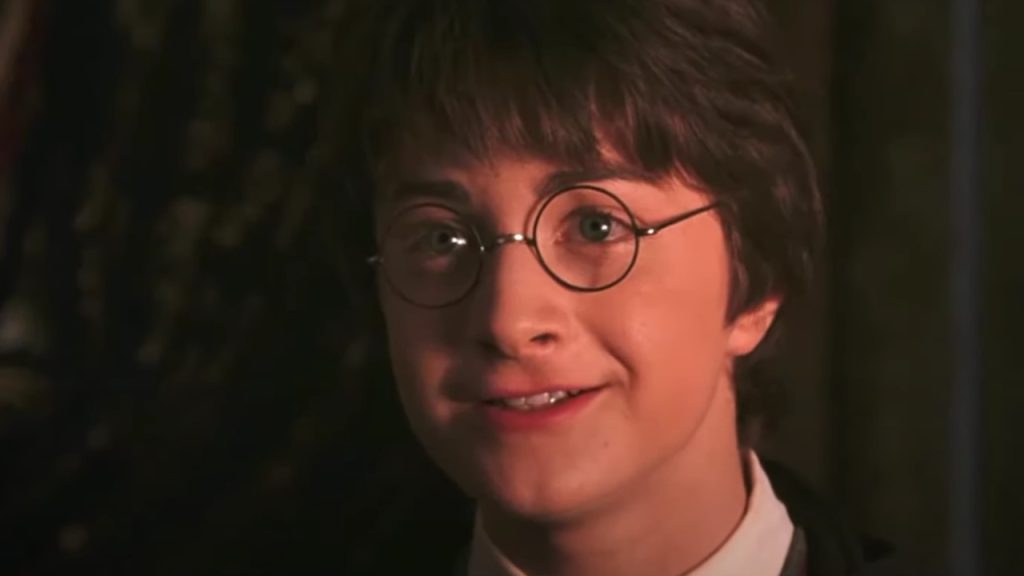 Harry Potter film mistake glasses