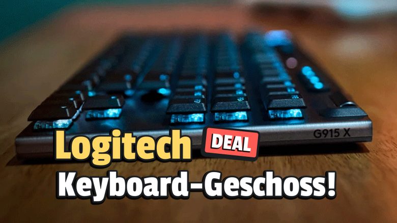 Eine der besten Logitech-Tastaturen aller Zeiten ist jetzt mächtig reduziert – superflach, mechanisch und ultraschnell!