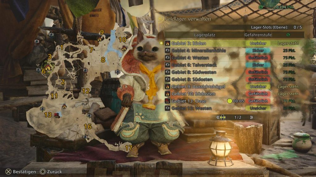 Monster Hunter Wilds Wind Plane field camp 1