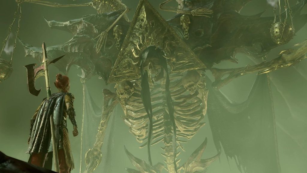 Ketheric Thorm transforms into the avatar of Myrkul in his second phase