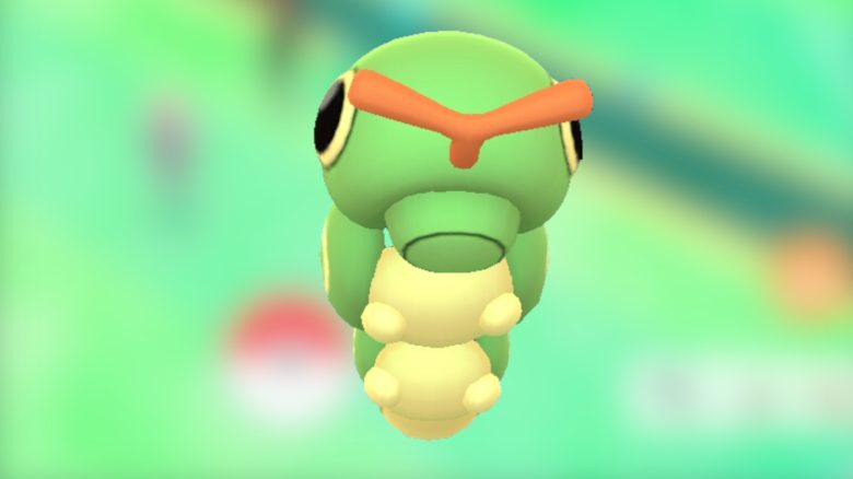 Pokemon GO 9 Jahre Aufgabe (Raupy)