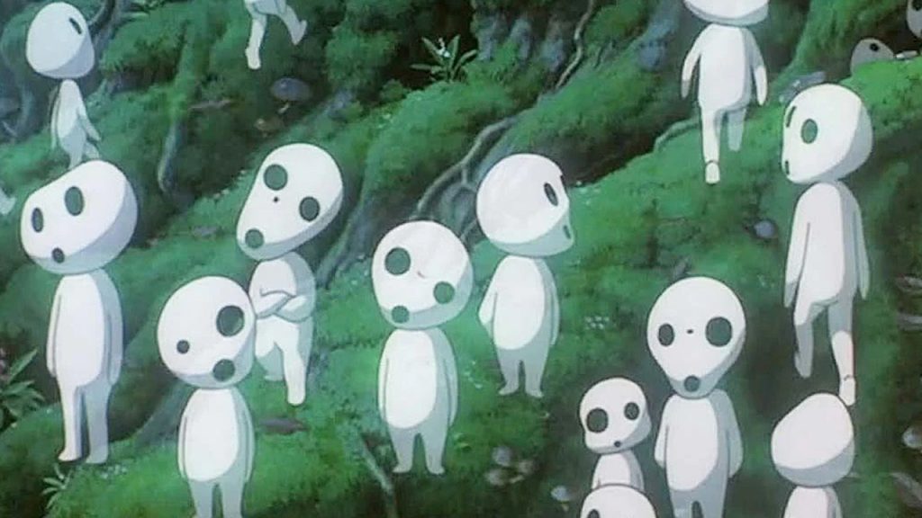 Princess Mononoke Forest Spirits