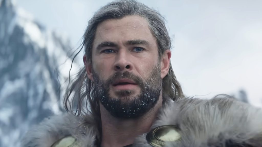 Thor Love and Thunder Trailer Snow Thor