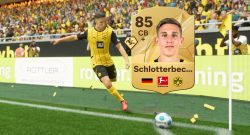 Titel EA FC 25 Innenverteidiger Nico Schlotterbeck vom BVB beim Eckball