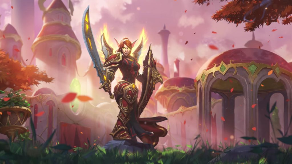 WoW Lady Liadrin Full Art Hearthstone