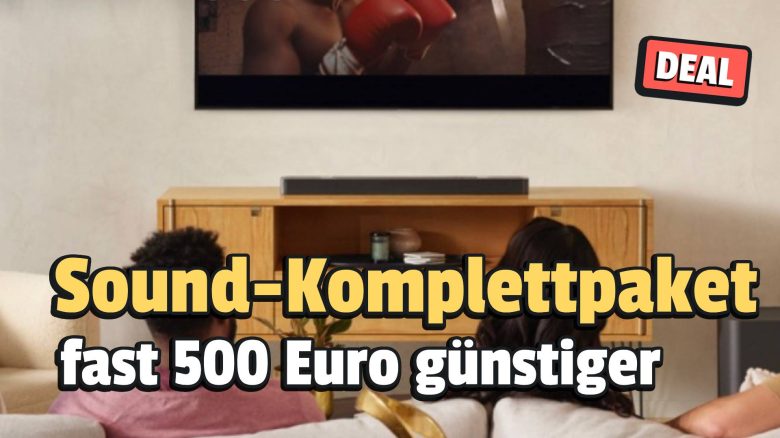 Eines der interessantesten Soundbar-Sets könnt ihr euch jetzt günstig wie noch nie holen