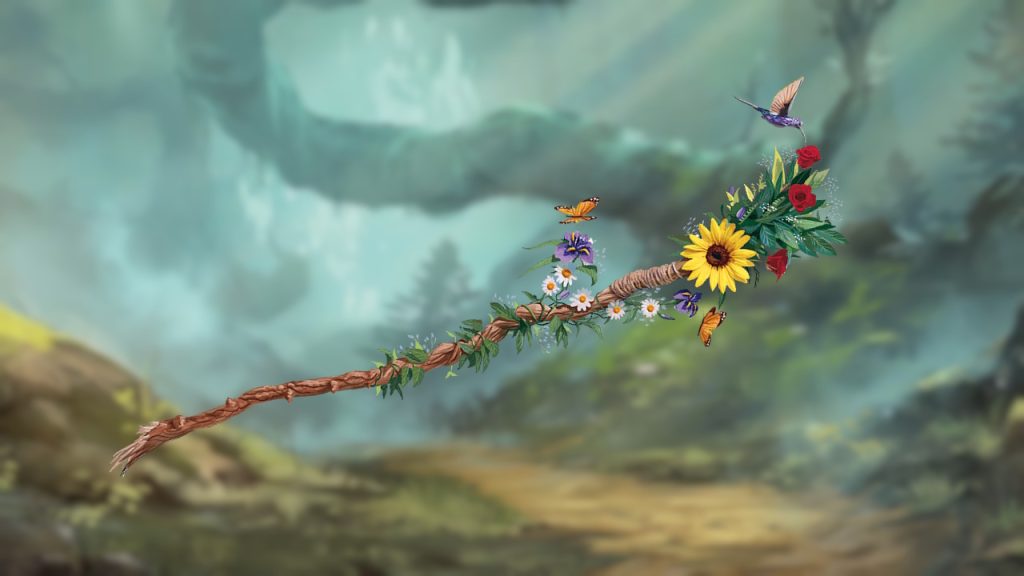 DnD Staff of Flowers