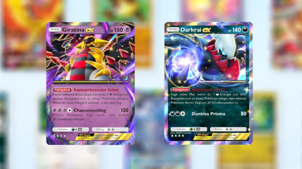 Pokemon TCG Pocket Tier List Giratina-ex und Darkrai-ex