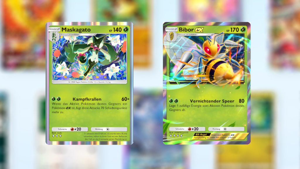 Pokemon TCG Pocket Tier List Maskagato und Bibor-ex
