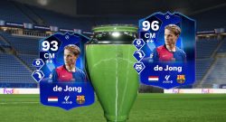 Titel EA FC 25 Road to the Final RTTF de Jong mit Upgrades