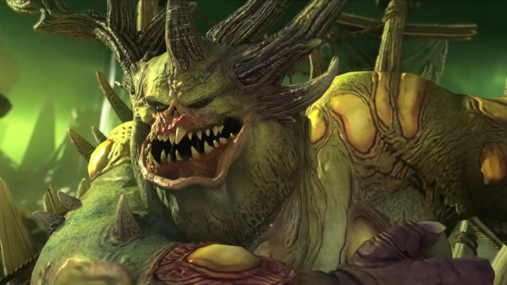 Total War Warhammer 3 Nurgle Kugath Title