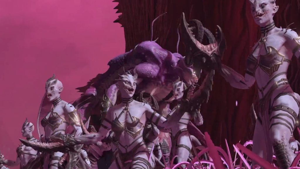 Total War Warhammer 3 Slaanesh Daemonettes