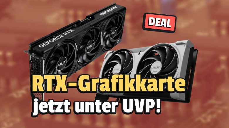 Sinkt und sinkt im Preis: GeForce-RTX-Grafikkarte jetzt endlich unter UVP schnappen