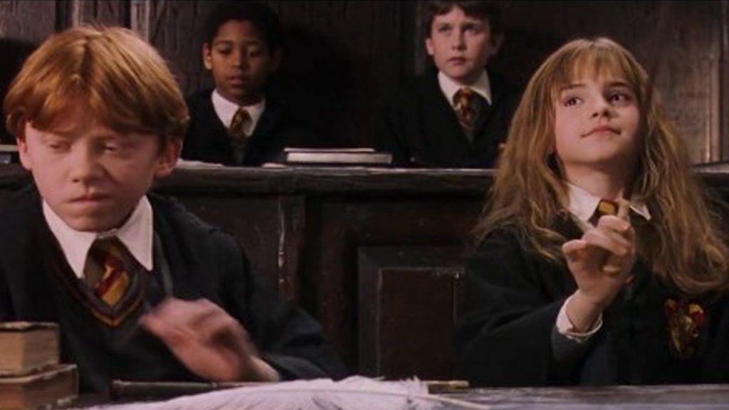 harry potter - ron hermione