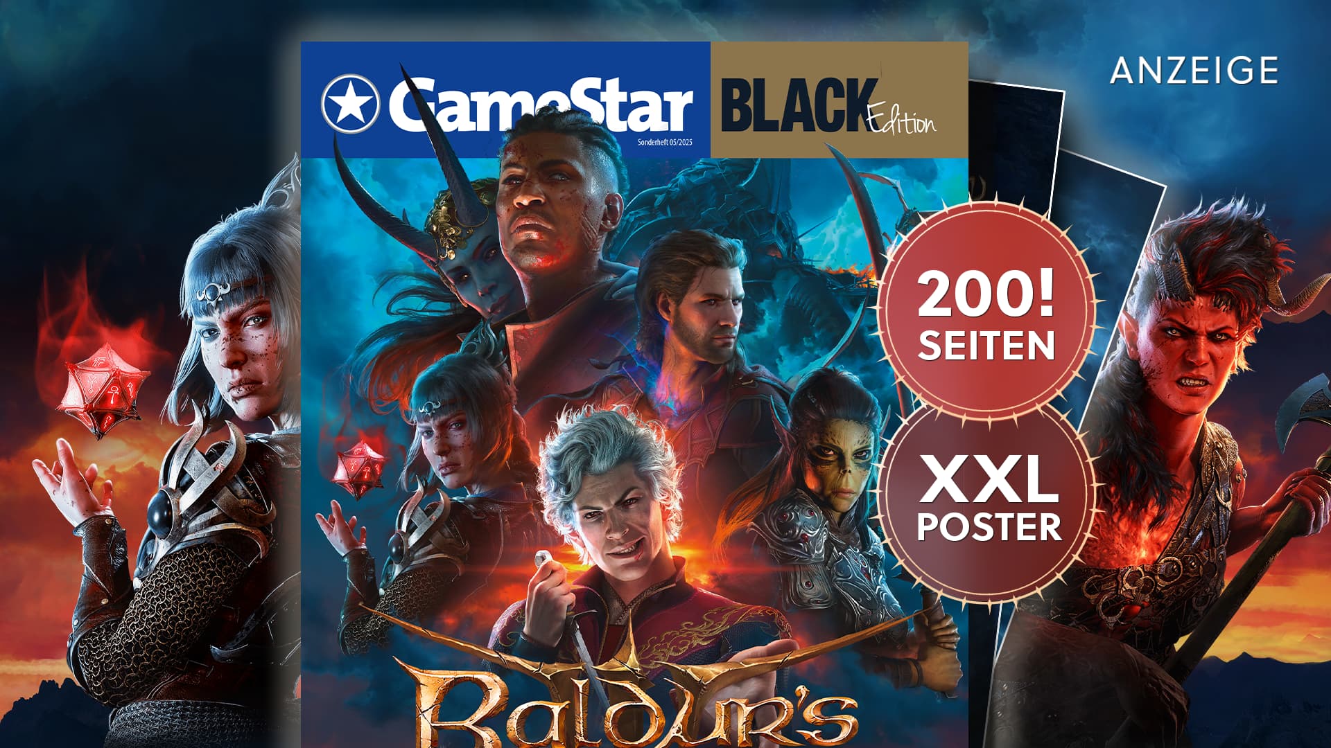 Baldur’s Gate 3 hat Geburtstag! Mit dem ultimativen Sonderheft das Rollenspiel-Phänomen (neu) entdecken