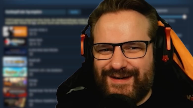 Gronkh reveals how much his library on Steam is worth, could buy 150 PS5s with it