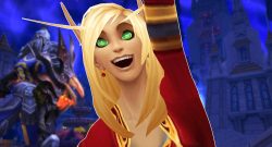 WoW Horrific Visions Blood Elf Cheer titel title 1280x720