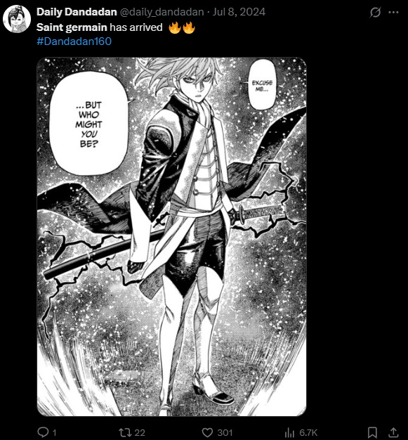 Dandadan Count Saint Germain