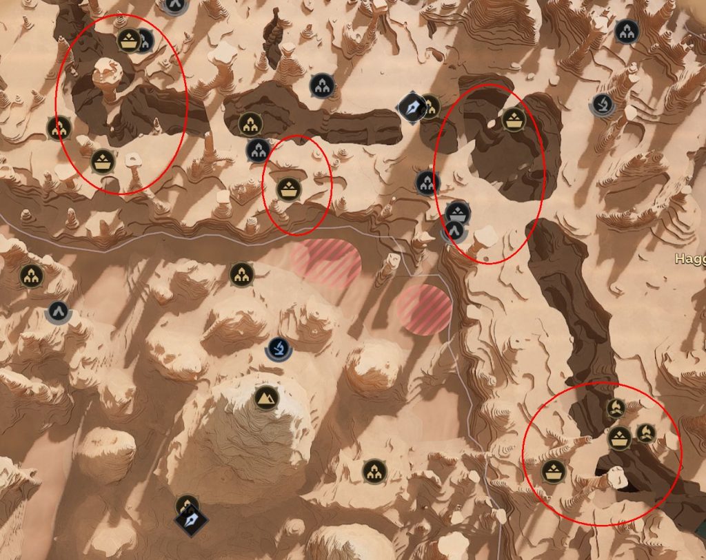 Dune: Awakening - Find and farm Erythrin crystals