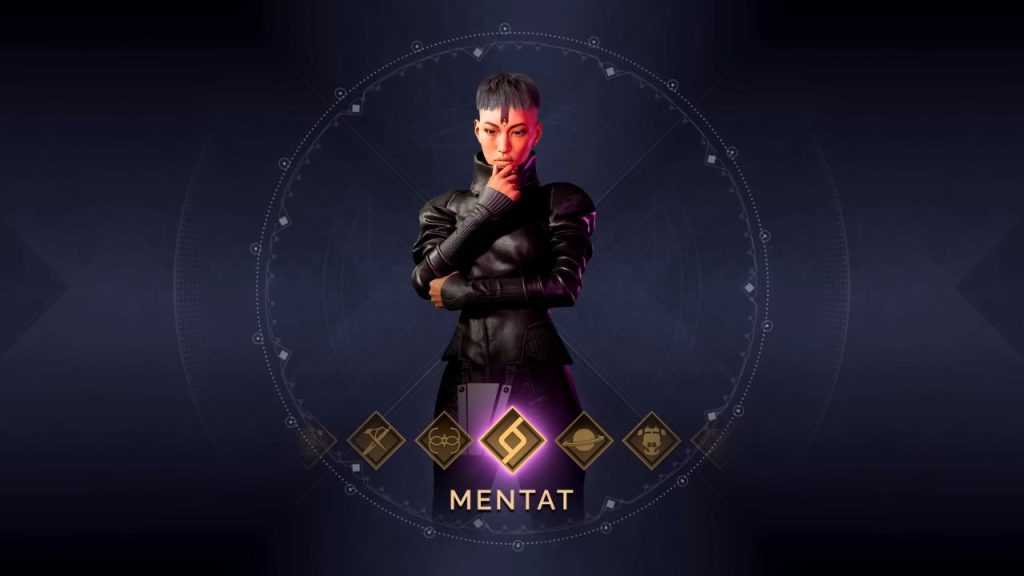 Image shows the class portrait of the Mentat trainer.