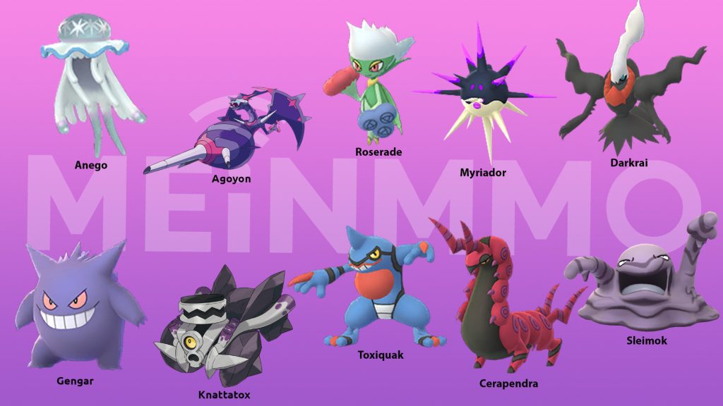 Pokemon GO best poison-type attackers