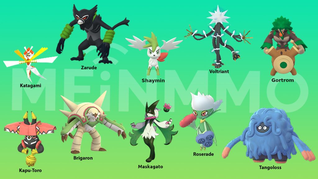 Pokemon GO best Grass-type Attackers