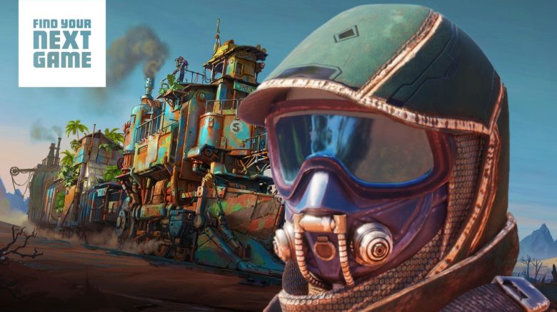 In a new survival game on Steam, you build a train with friends and must survive on a foreign planet