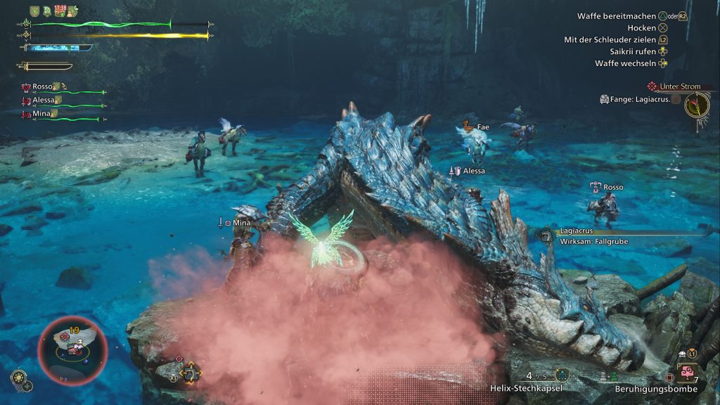 Monster Hunter Wilds Capture Lagiacrus