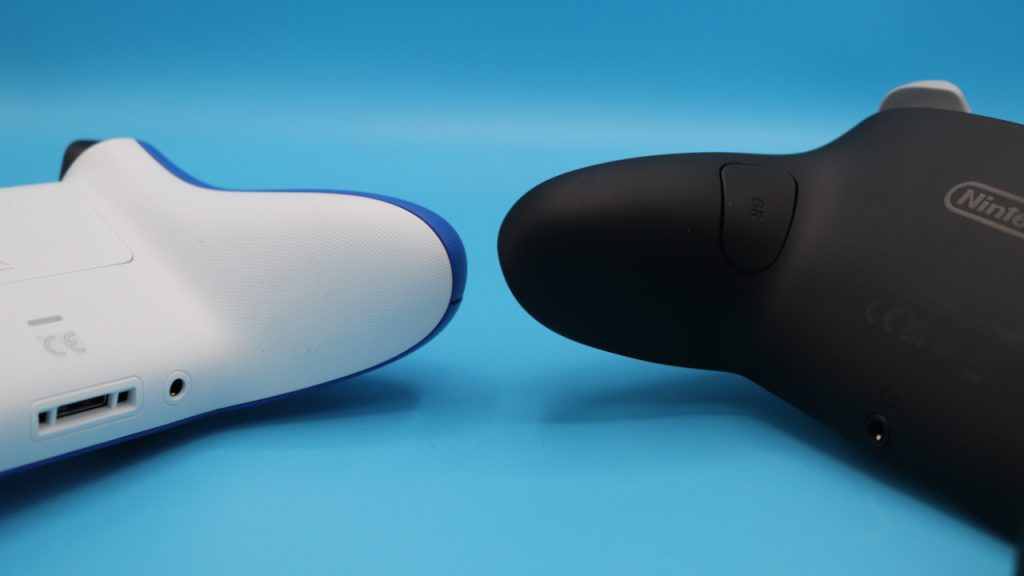 Switch Pro Controller vs Xbox Conroller Rückseite