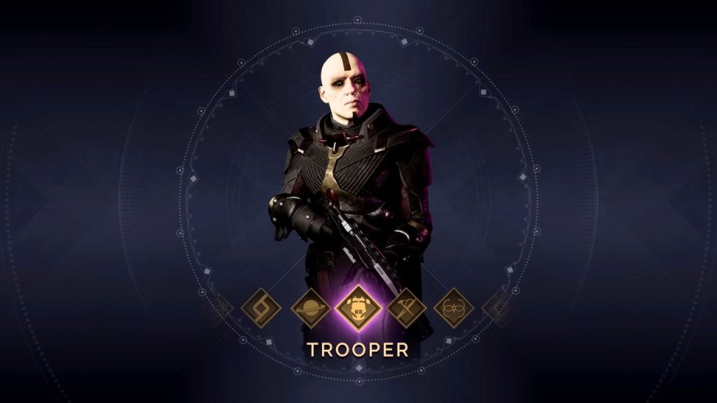 Image shows the class portrait of the Trooper trainer.