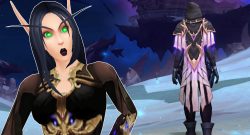 WoW Blood Elf Reshii Wraps Cloak titel title 1280x720