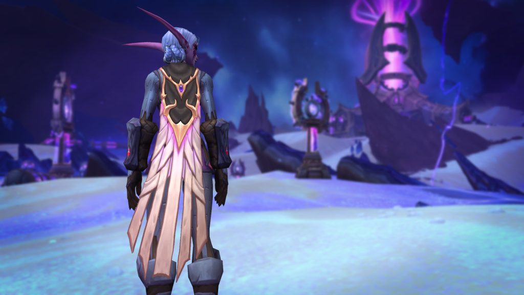 WoW Rishii Wraps Night Elf Back side